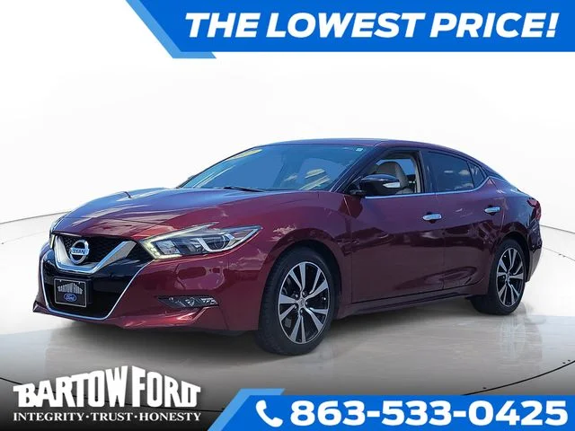 Used 2017 Red Nissan 3.5 SV image 1