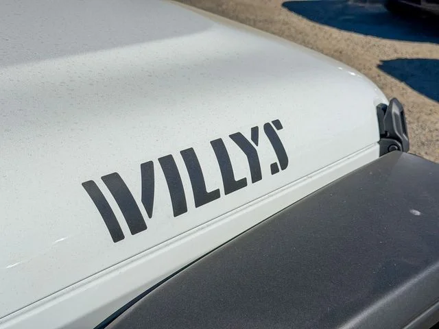 New 2026 Bright White Clear-Coat Exterior Paint Jeep Willys image 6