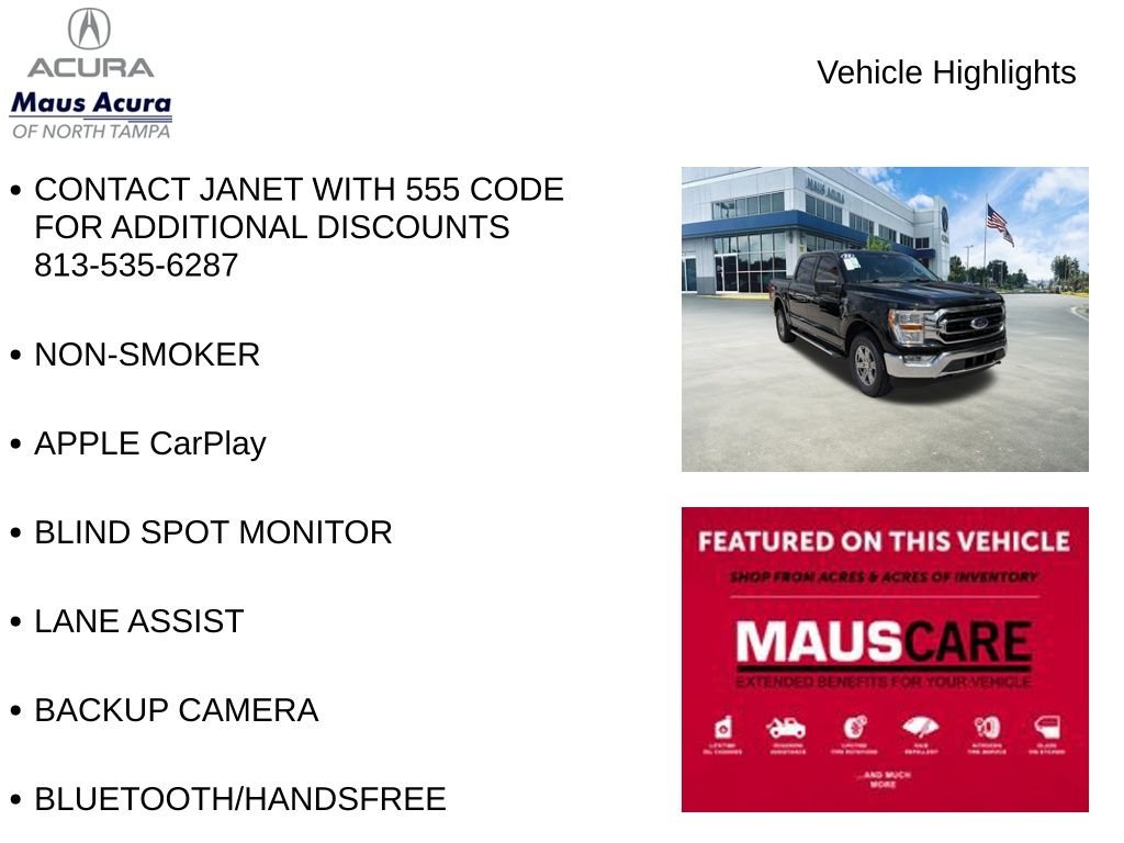 Used 2023 Black Ford XLT image 8