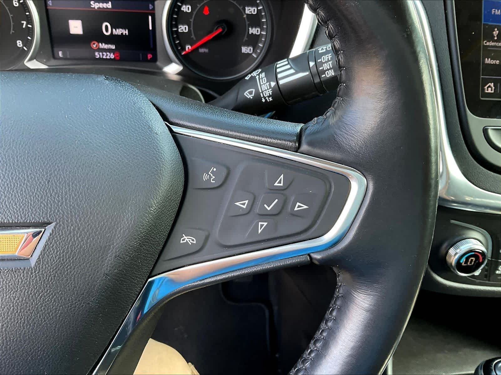 Certified Used 2021 MOSAIC BLACK METALLIC Chevrolet LT image 14