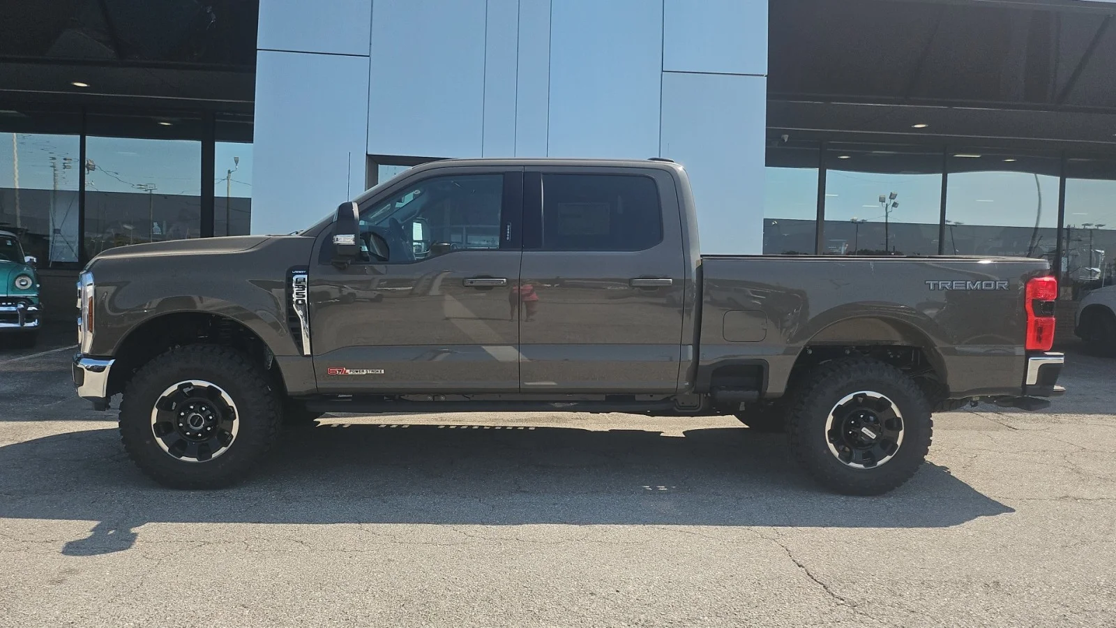 New 2027 Marsh Gray Metallic Ford Lariat 4WD image 2