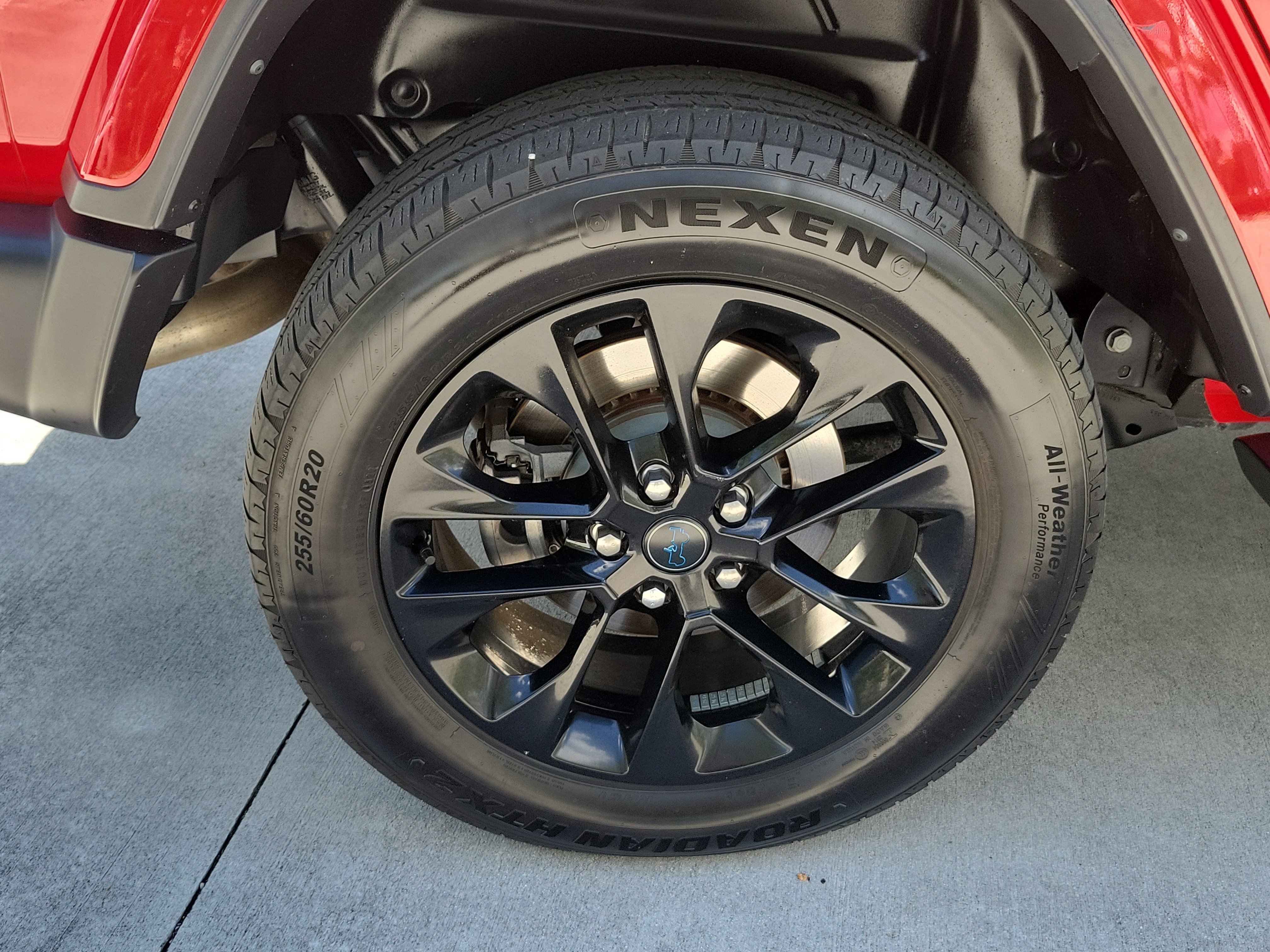 Used 2024 Firecracker Red Clearcoat Jeep Sahara image 9