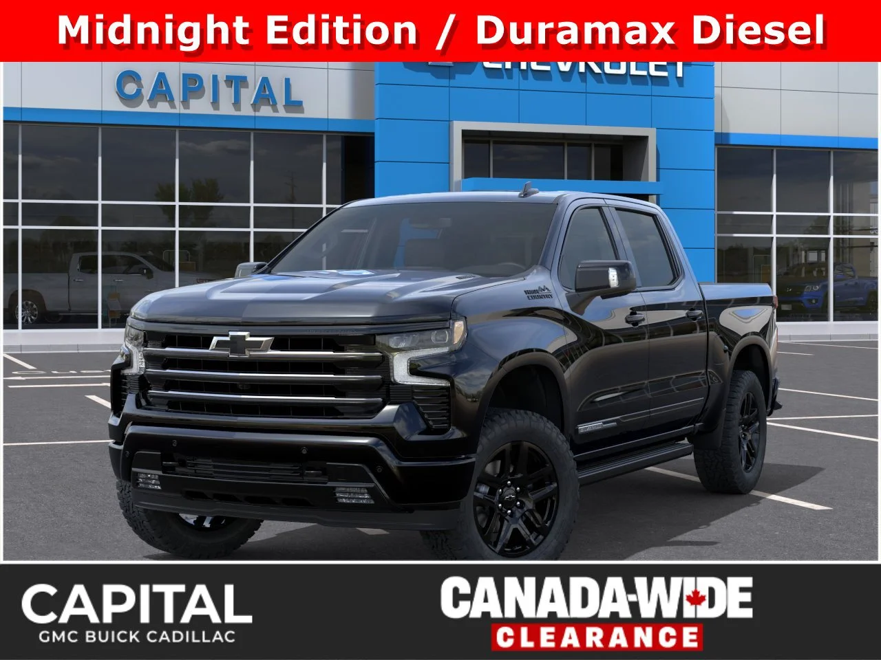 New 2026 Black Chevrolet High Country image 1