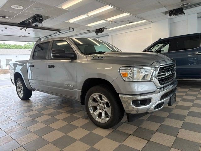 Used 2023 Billet Silver Metallic Clearcoat Ram Big Horn image 1