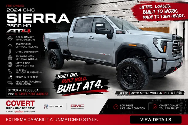 2024 GMC Sierra 2500HD AT4