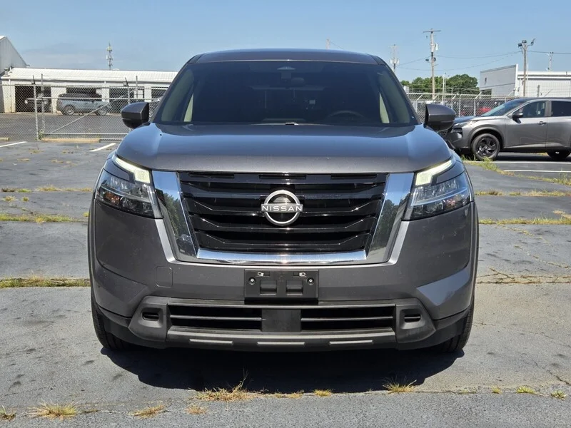 Used 2022 Gun Metallic NISSAN S image 8