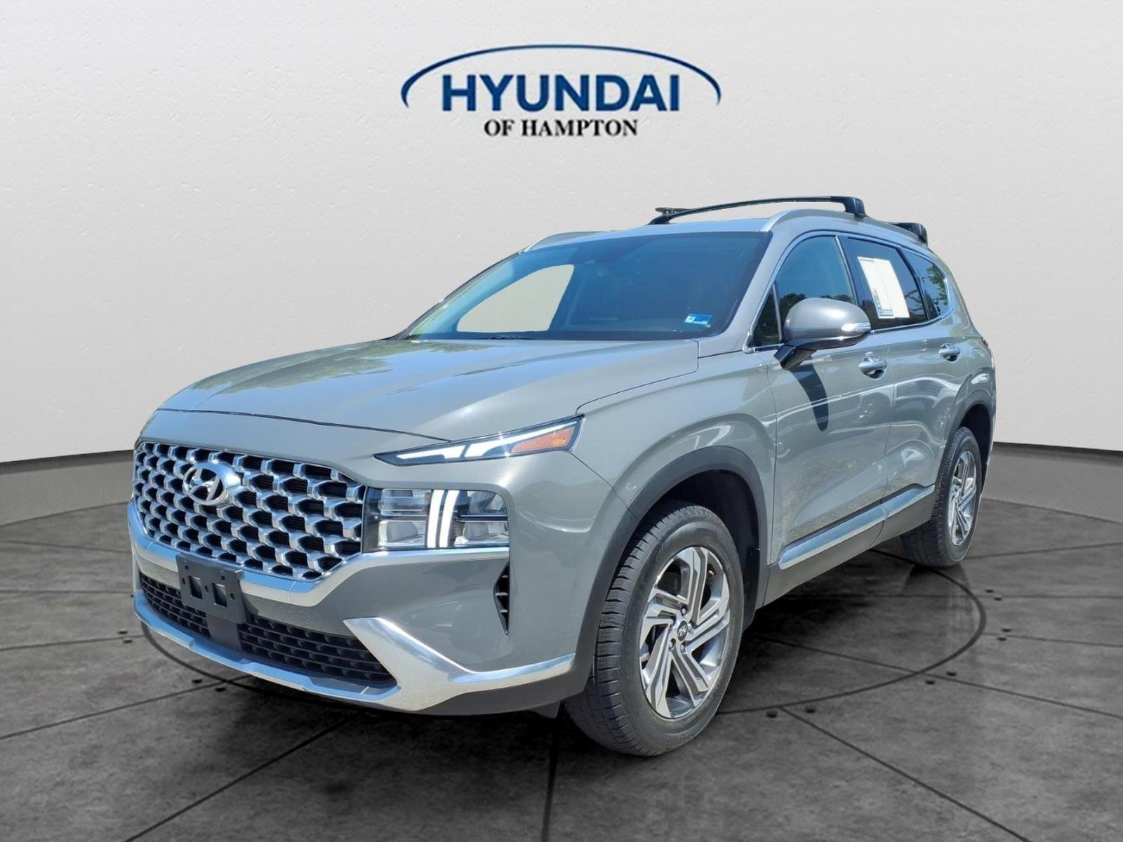 Used 2021 Hampton Gray Hyundai SEL image 1
