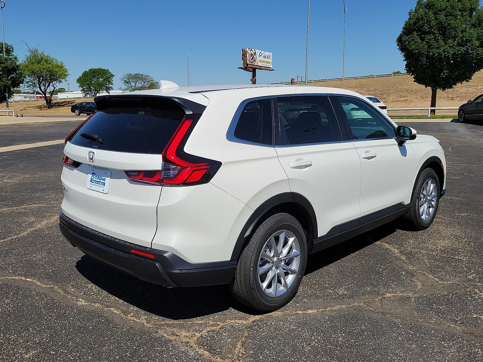 New 2026 Platinum White Pearl Honda EX AWD image 11