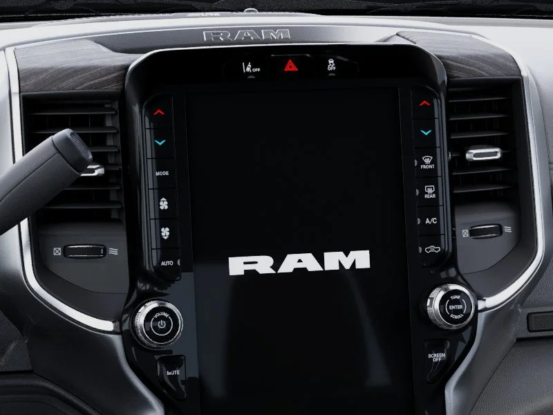New 2026 Diamond Black Crystal Pearl-Coat Exterior Paint RAM Laramie image 18