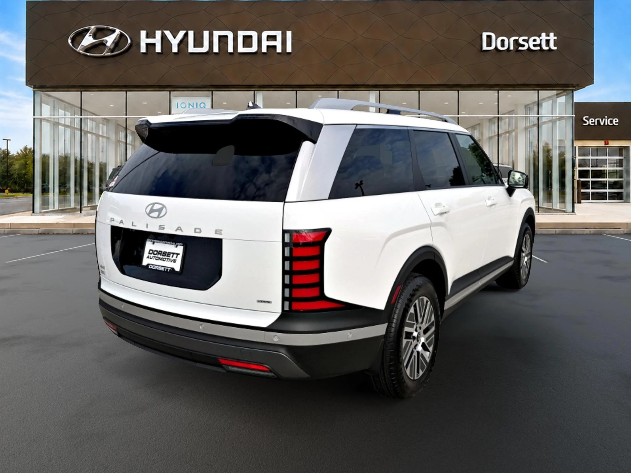 New 2026 Creamy White Pearl Hyundai SEL Premium 7P image 6