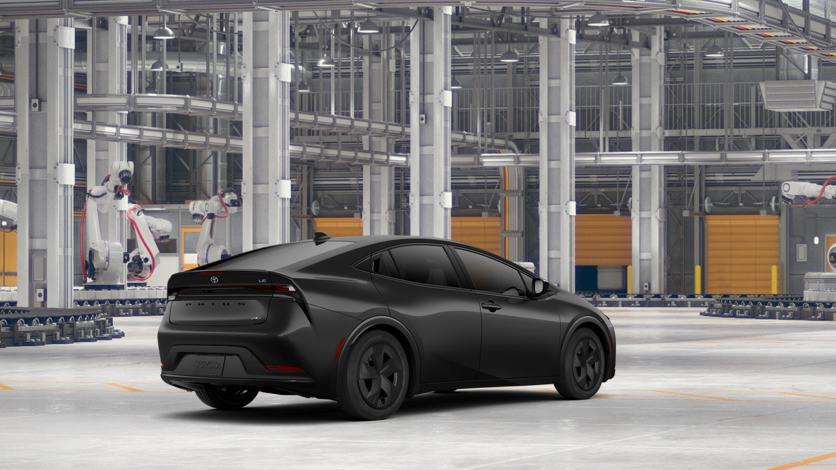 New 2026 Midnight Black Metallic Toyota LE image 10