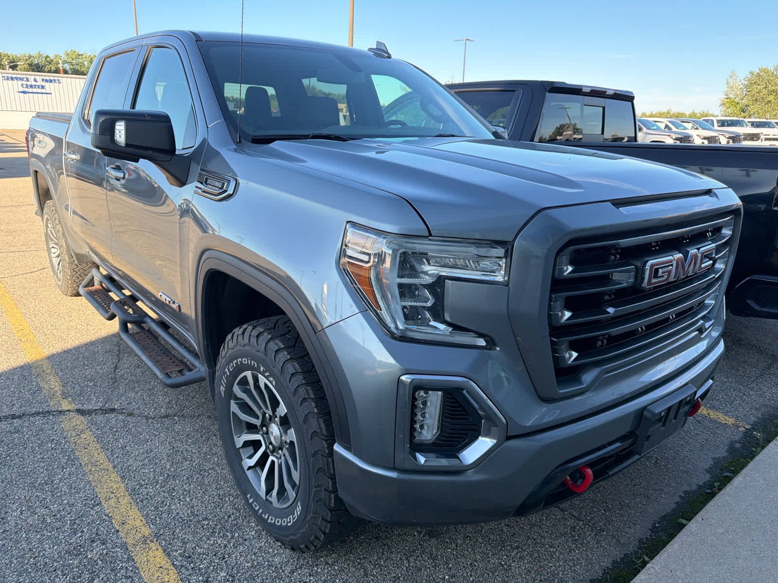 Used 2022 SATIN STEEL METALLIC GMC AT4 image 3