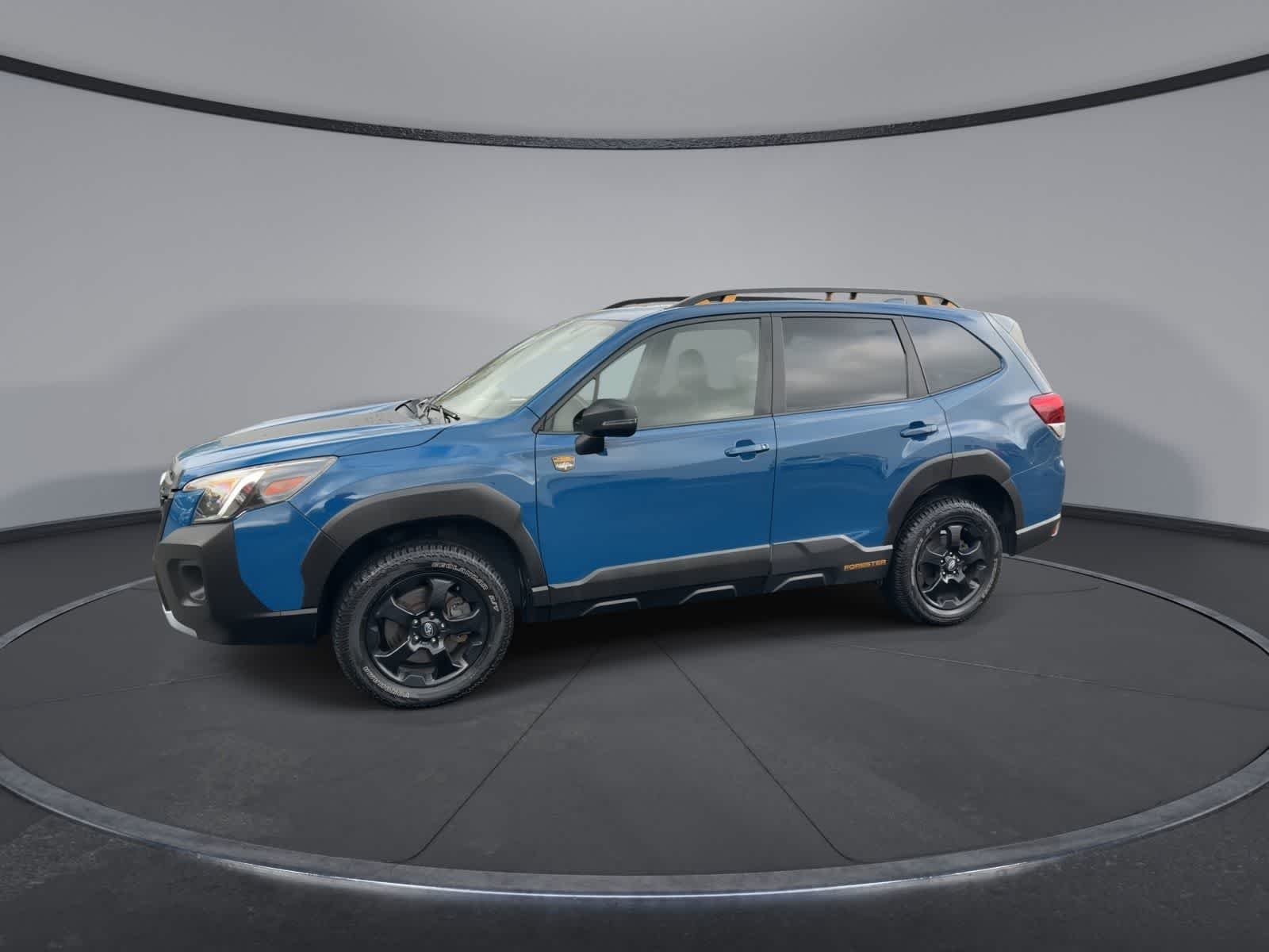 Used 2022 Geyser Blue Subaru Wilderness image 4