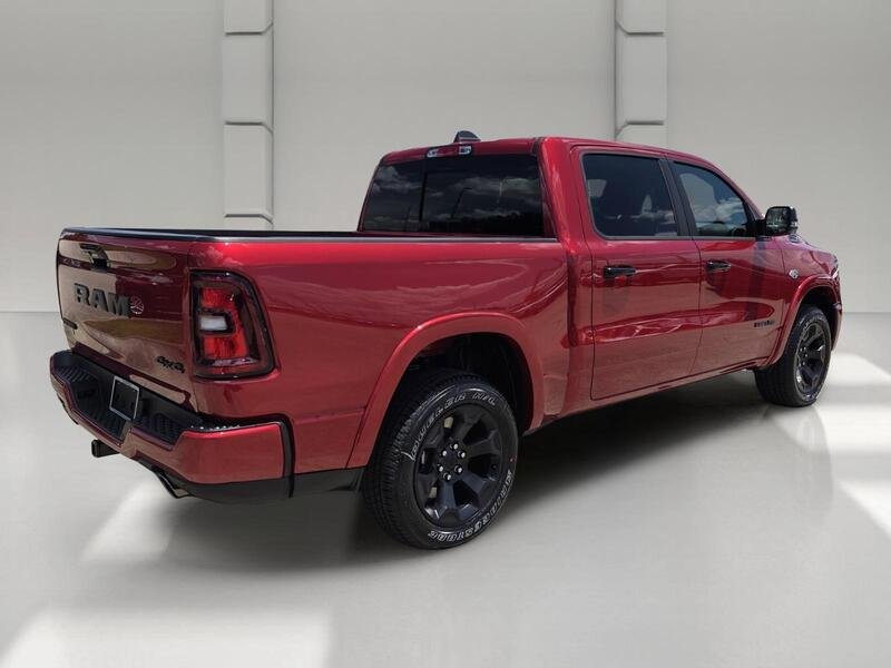 New 2026 Molten Red Pearl-Coat Exterior Paint RAM BIG HORN 4X4 CREW CAB 5