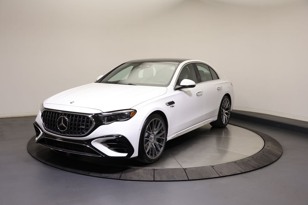 New 2026 Moonlight White Magno Mercedes-Benz E 53 AMG® image 3