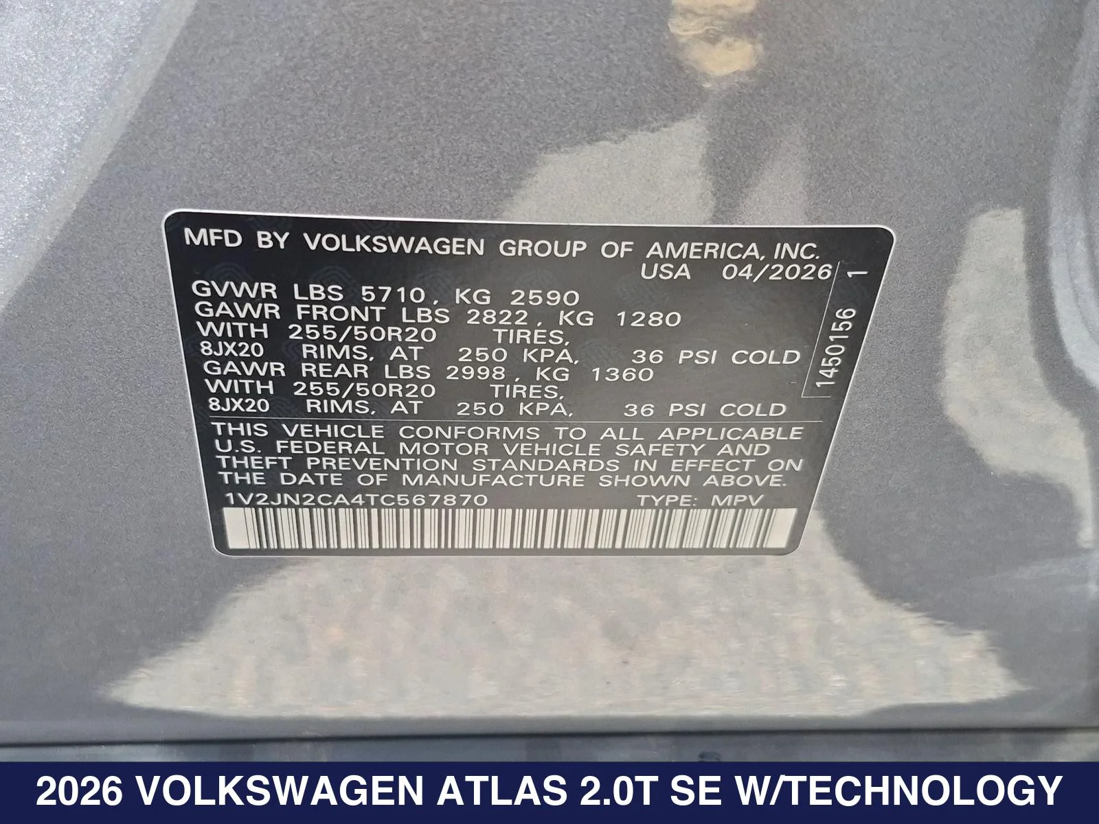 2026 Volkswagen Atlas SE w/Tech - Photo 27
