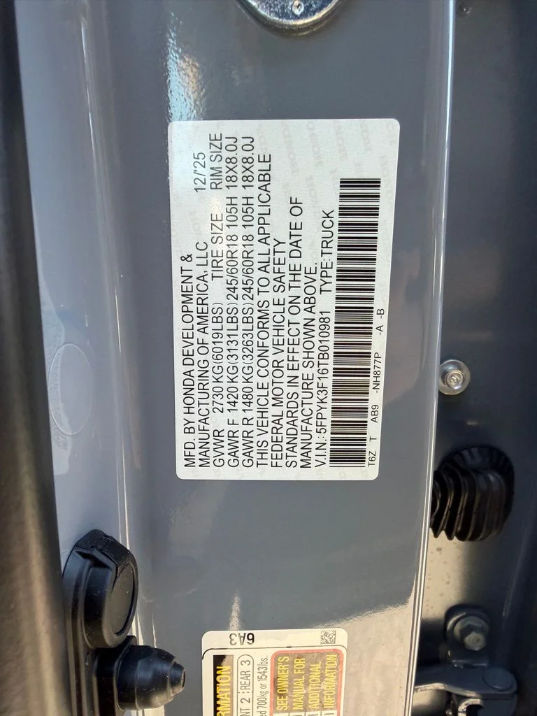 2026 Honda Ridgeline Sport - Photo 27