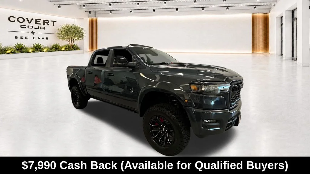 New 2026 Forged Blue Metallic Exterior Paint RAM Big Horn/Lone Star image 1