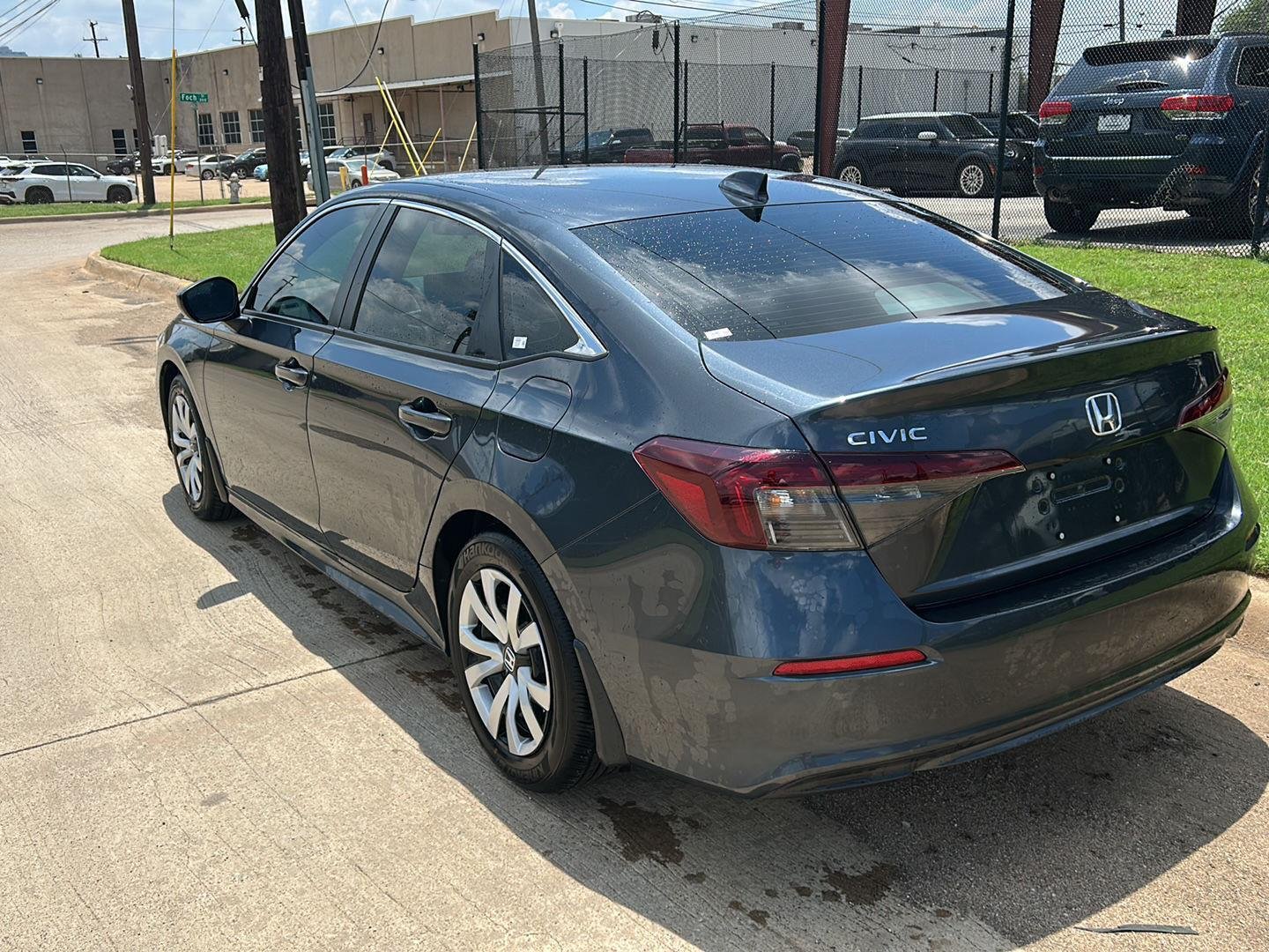Used 2026 Meteorite Gray Metallic Honda LX CVT image 6
