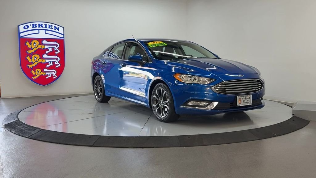 Used 2018 Ford Fusion SE with VIN 3FA6P0HD6JR179617 for sale in Normal, IL