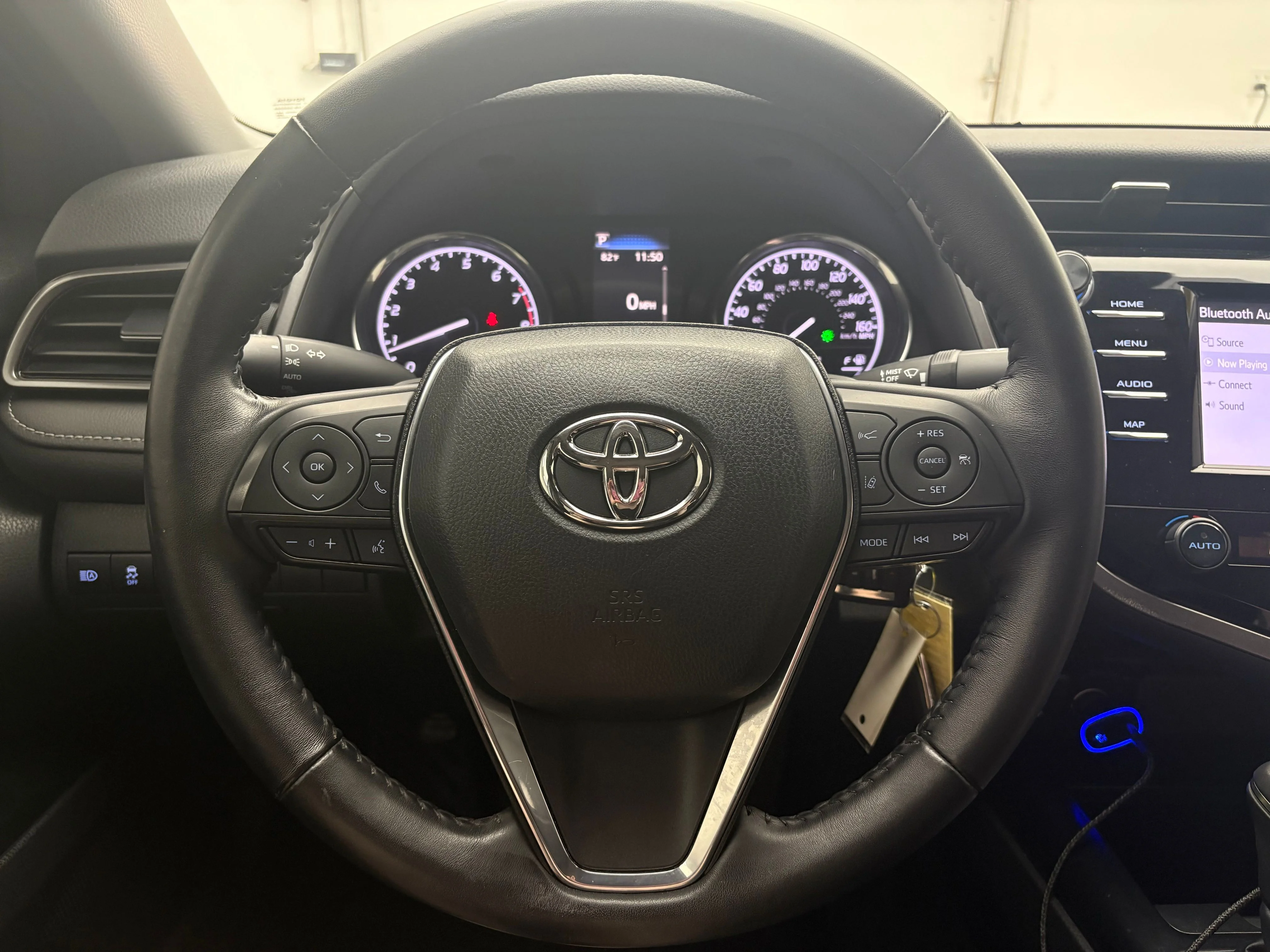 Used 2019 Celestial Silver Metallic Toyota SE image 17