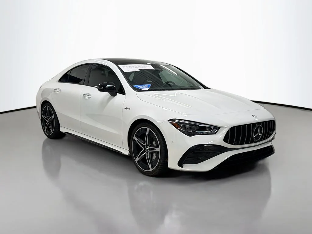 Used 2025 Polar White Mercedes-AMG CLA 35 AMG® image 7