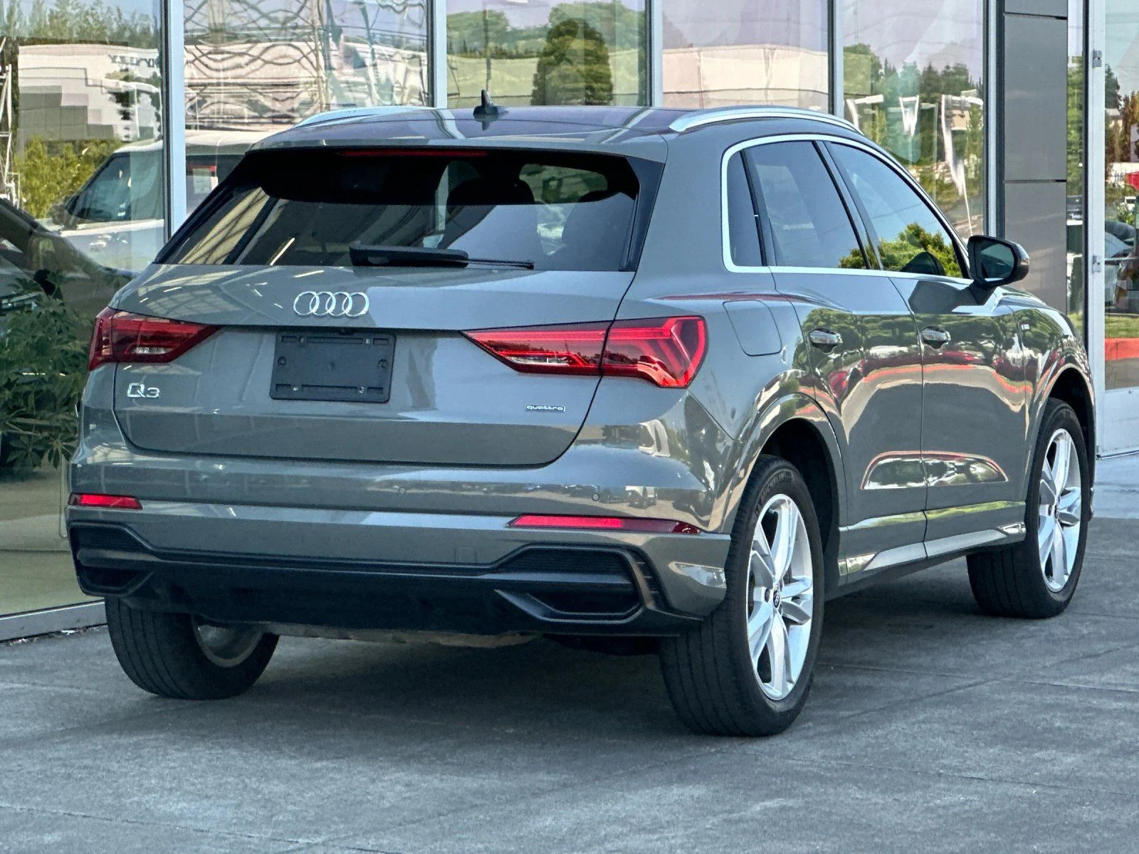 Used 2022 Gray Metallic Audi Premium Plus image 3