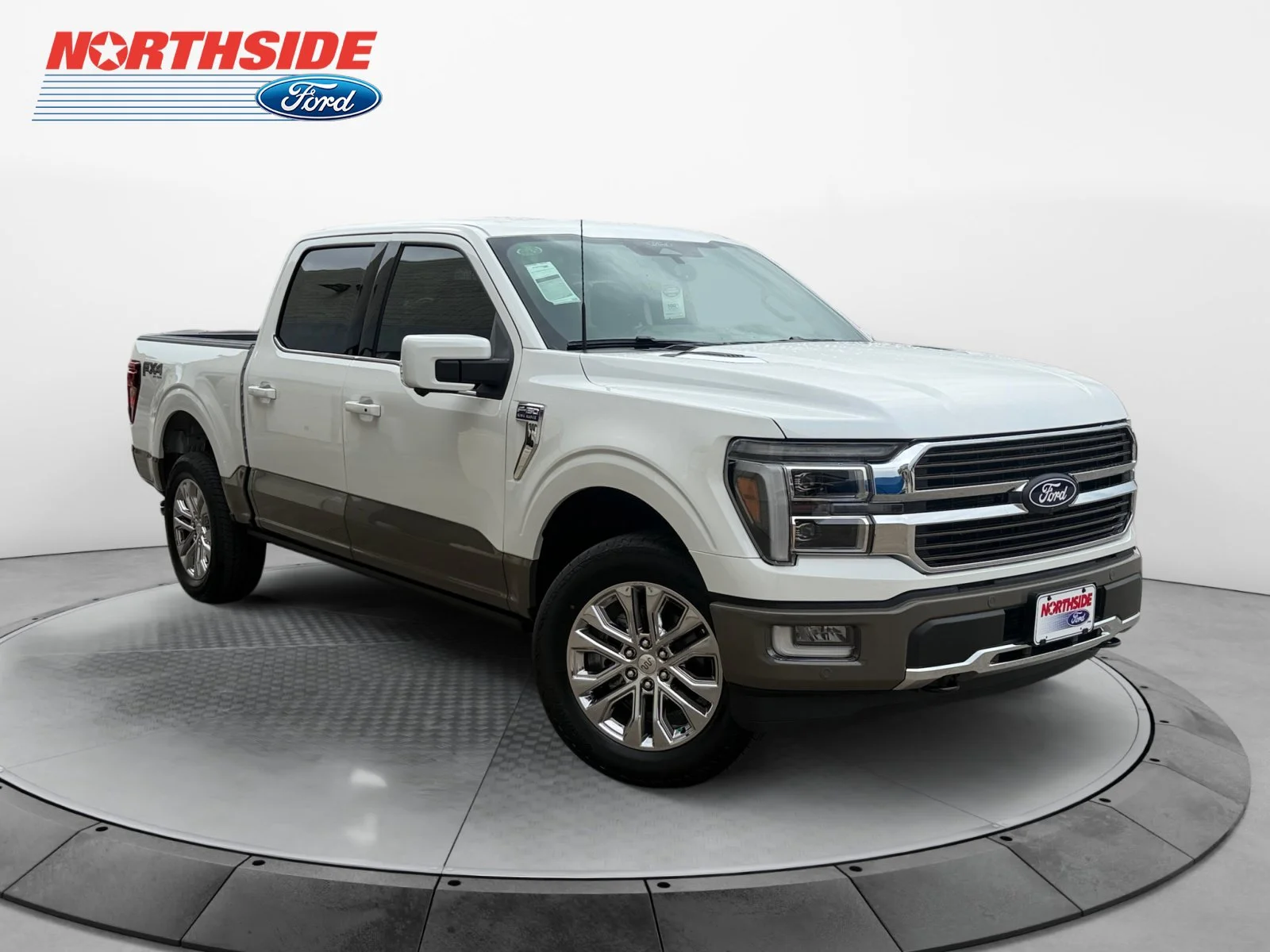 New 2026 Star White Metallic Tri-Coat Ford King Ranch image 1