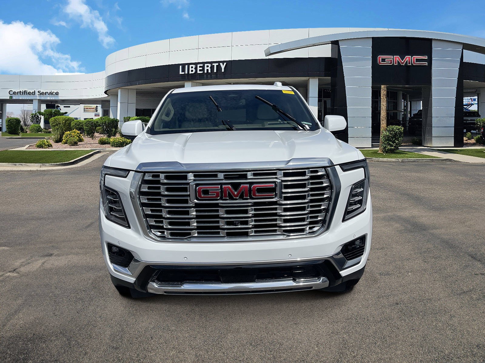 Used 2025 Summit White GMC Denali image 2