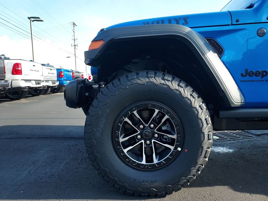 New 2026 Hydro Blue Pearl-Coat Exterior Paint Jeep Willys image 16