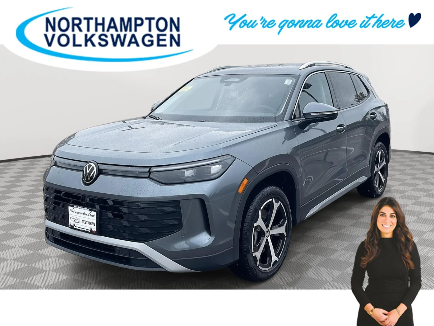 New 2026 Platinum Gray Metallic Volkswagen SE image 1
