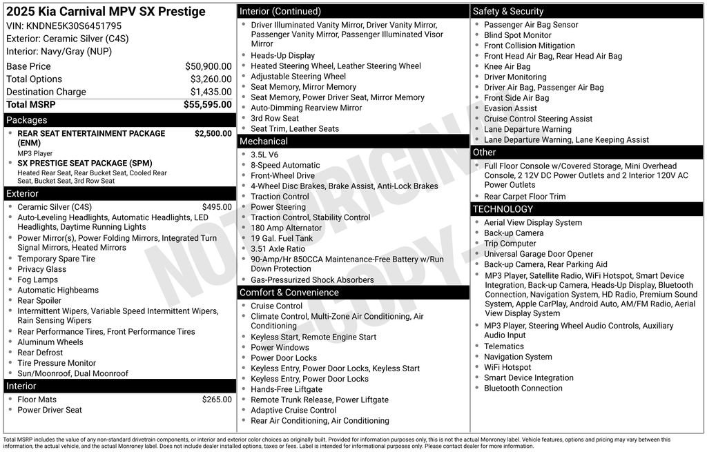 Used 2025 White Kia SX Prestige image 27