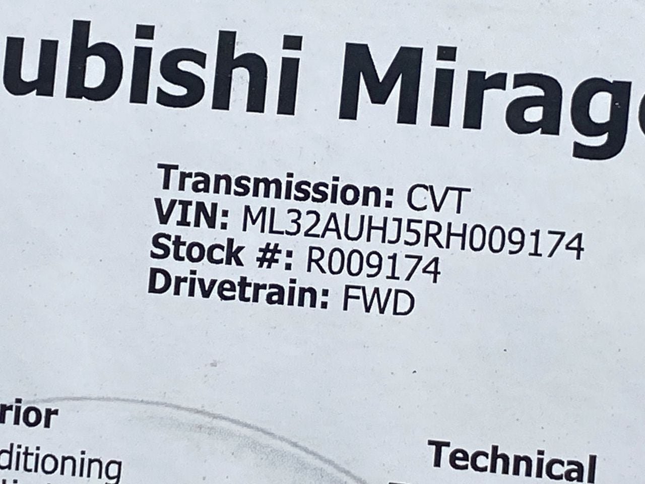 Used 2024 Jet Black Mitsubishi ES image 34