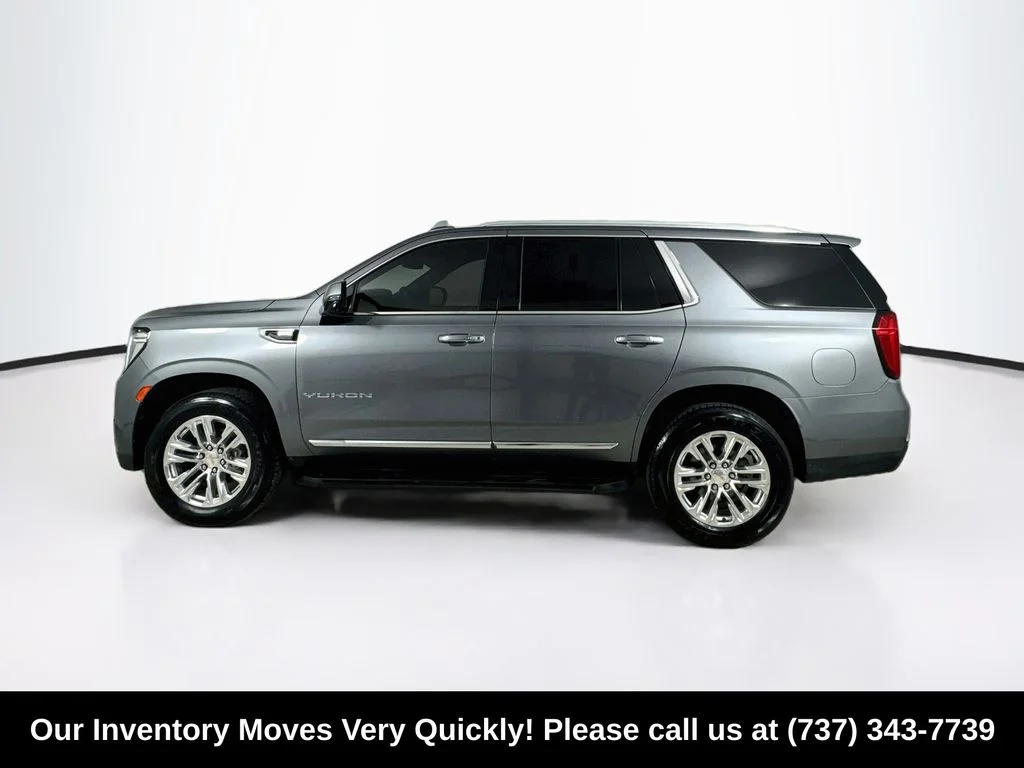 Used 2021 Satin Steel Metallic GMC SLT image 4