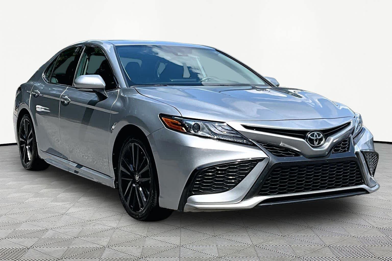 Used 2024 Celestial Silver Metallic Toyota XSE image 3