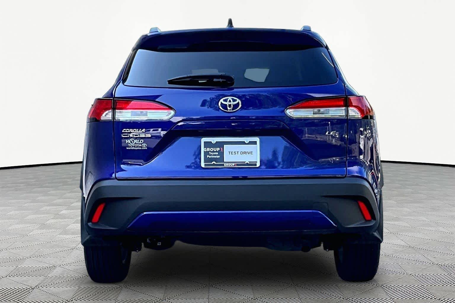 Used 2025 Blue Crush Metallic Toyota LE image 5