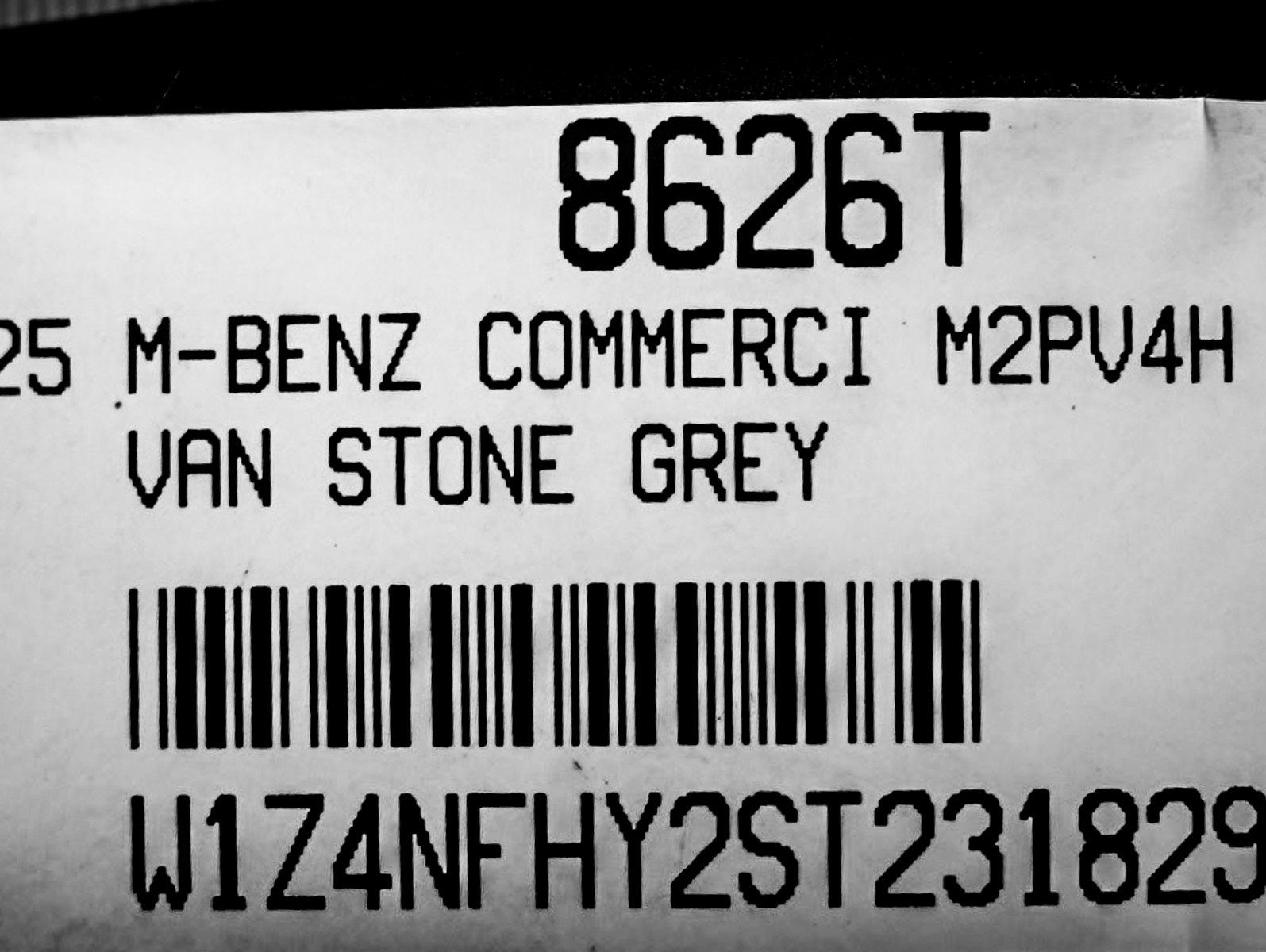 New 2025 Stone Gray Mercedes-Benz 2500 High Roof I4 Diesel HO 144 RWD image 28