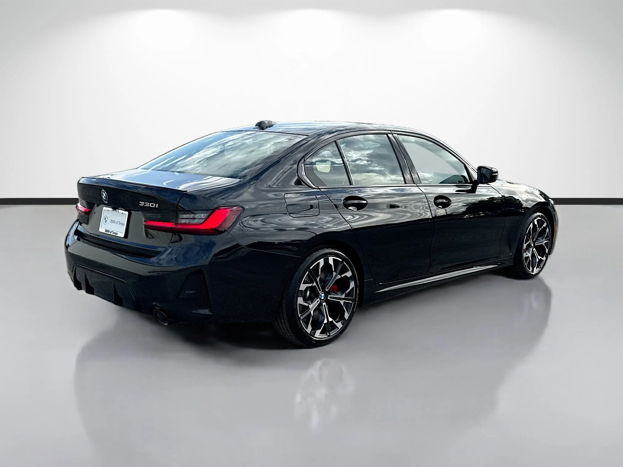 New 2026 Black Sapphire Metallic BMW 330i image 3