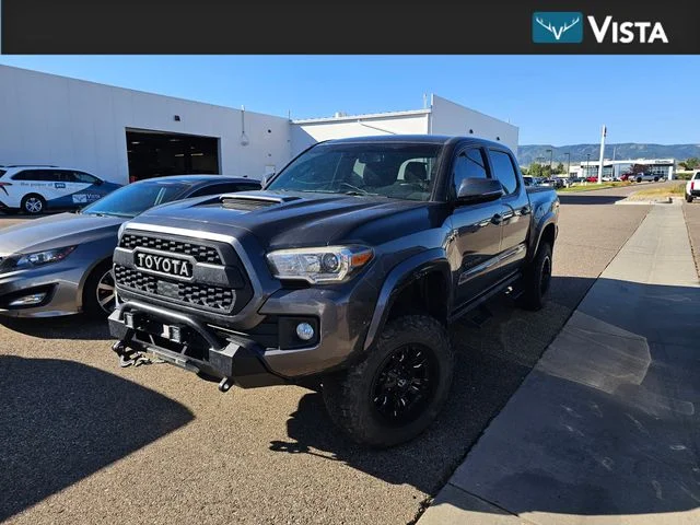 Used 2018 Magnetic Gray Metallic Toyota TRD Sport image 1