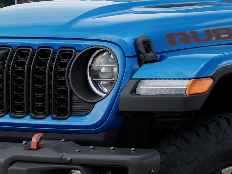 New 2026 Hydro Blue Pearl-Coat Exterior Paint Jeep Rubicon X image 49