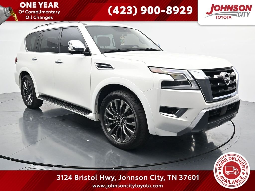 Used 2023 White Nissan Platinum image 1
