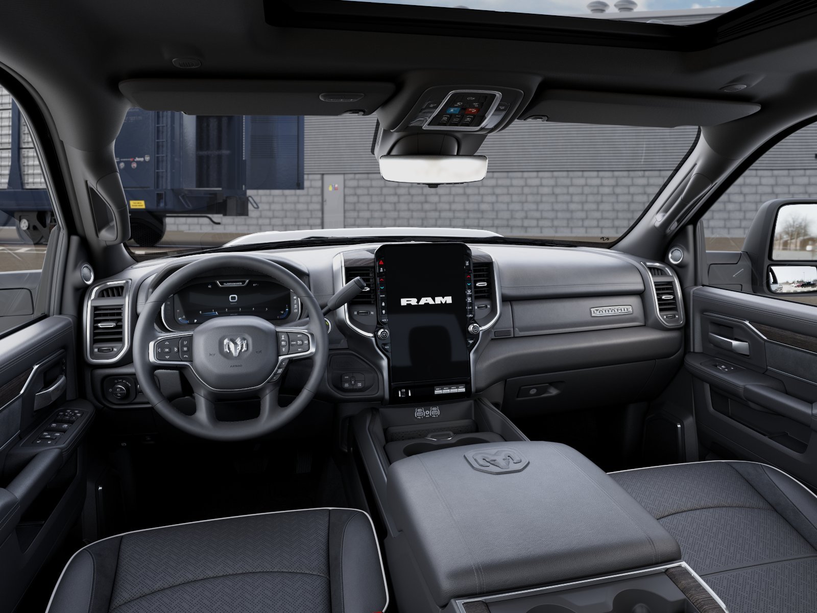 New 2026 Bright White Clear-Coat Exterior Paint RAM LARAMIE image 8