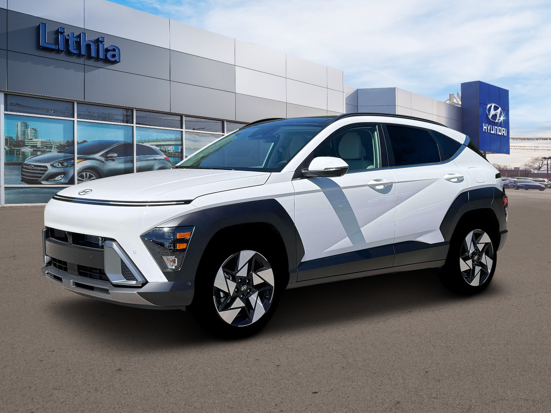 New 2026 Atlas White Hyundai Limited AWD image 2