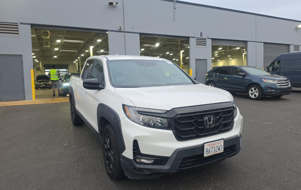 Used 2023 Platinum White Pearl Honda Sport image 2