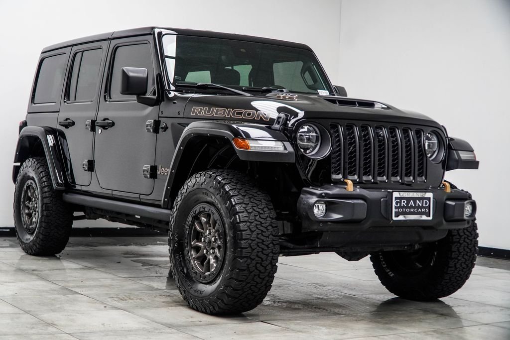 Used 2021 Black Jeep Unlimited Rubicon 392 image 9