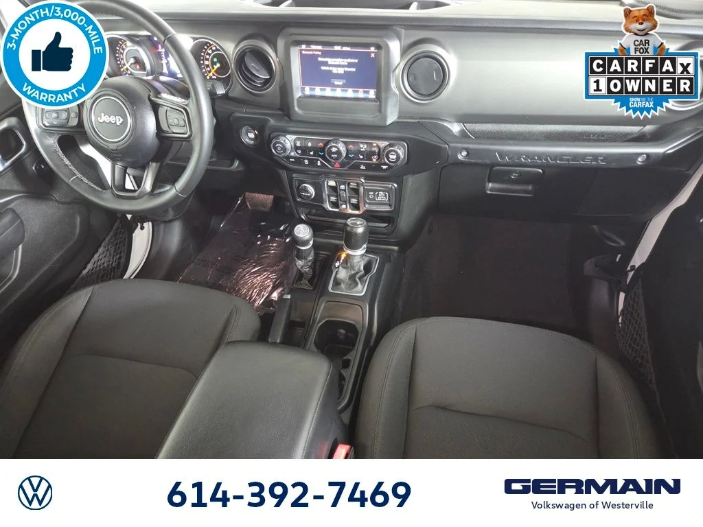 Used 2022 White Jeep Unlimited Sport S image 25