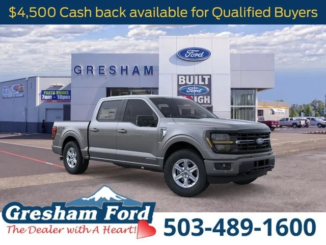 New 2026 Carbonized Gray Metallic Ford XLT image 7