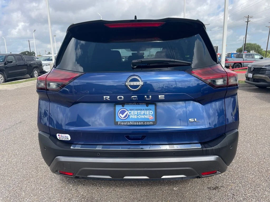 Certified Used 2023 Blue Nissan SL image 6