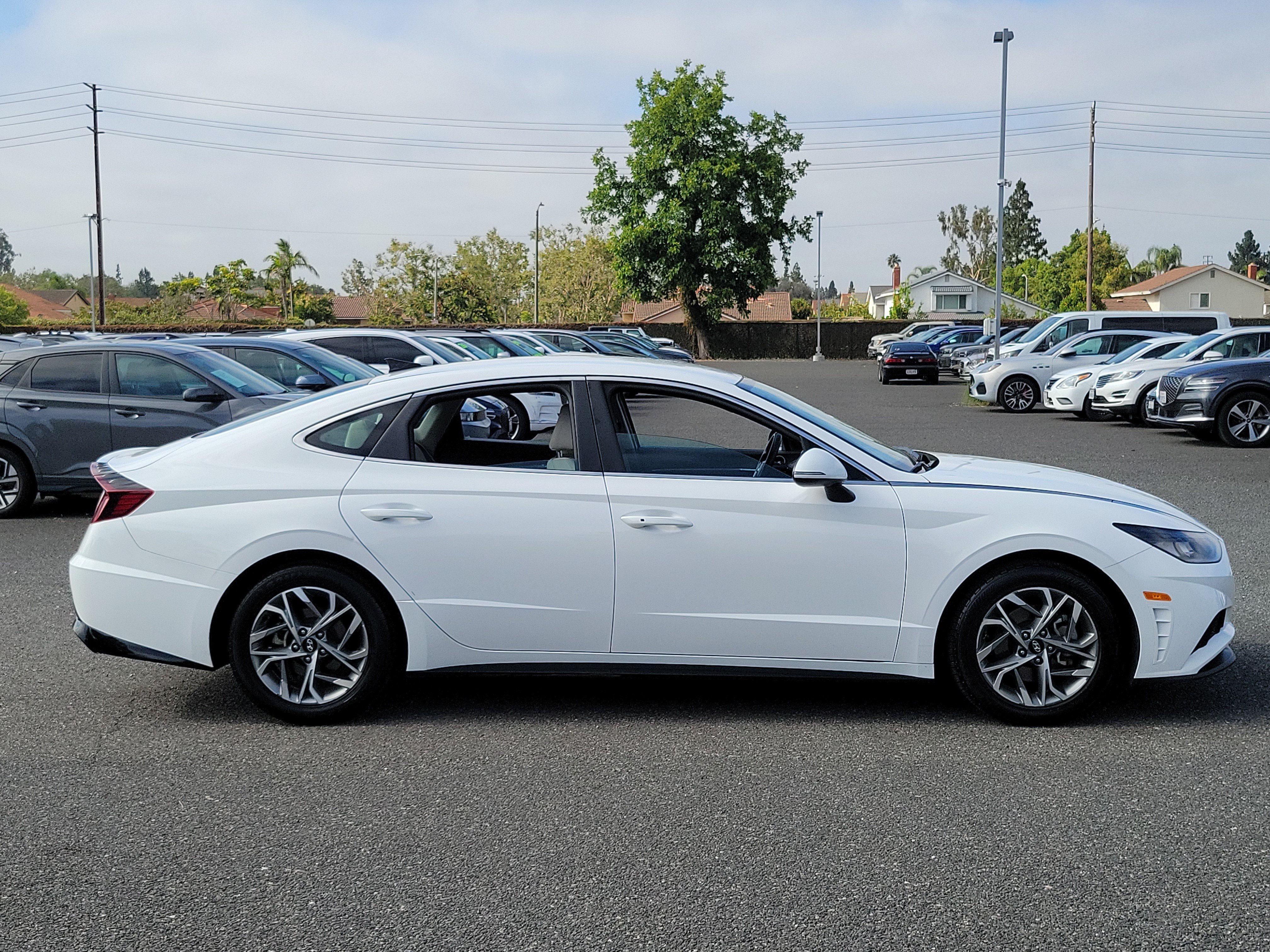 Certified Used 2023 Serenity White Hyundai SEL image 5