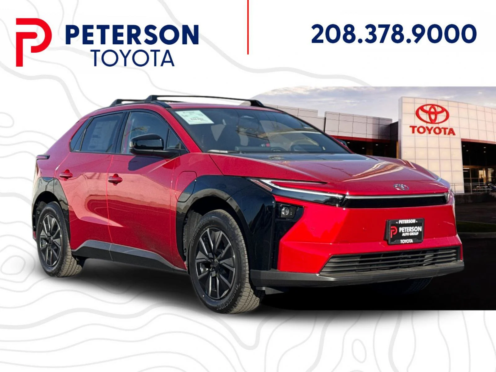 New 2026 Red Toyota XLE image 1
